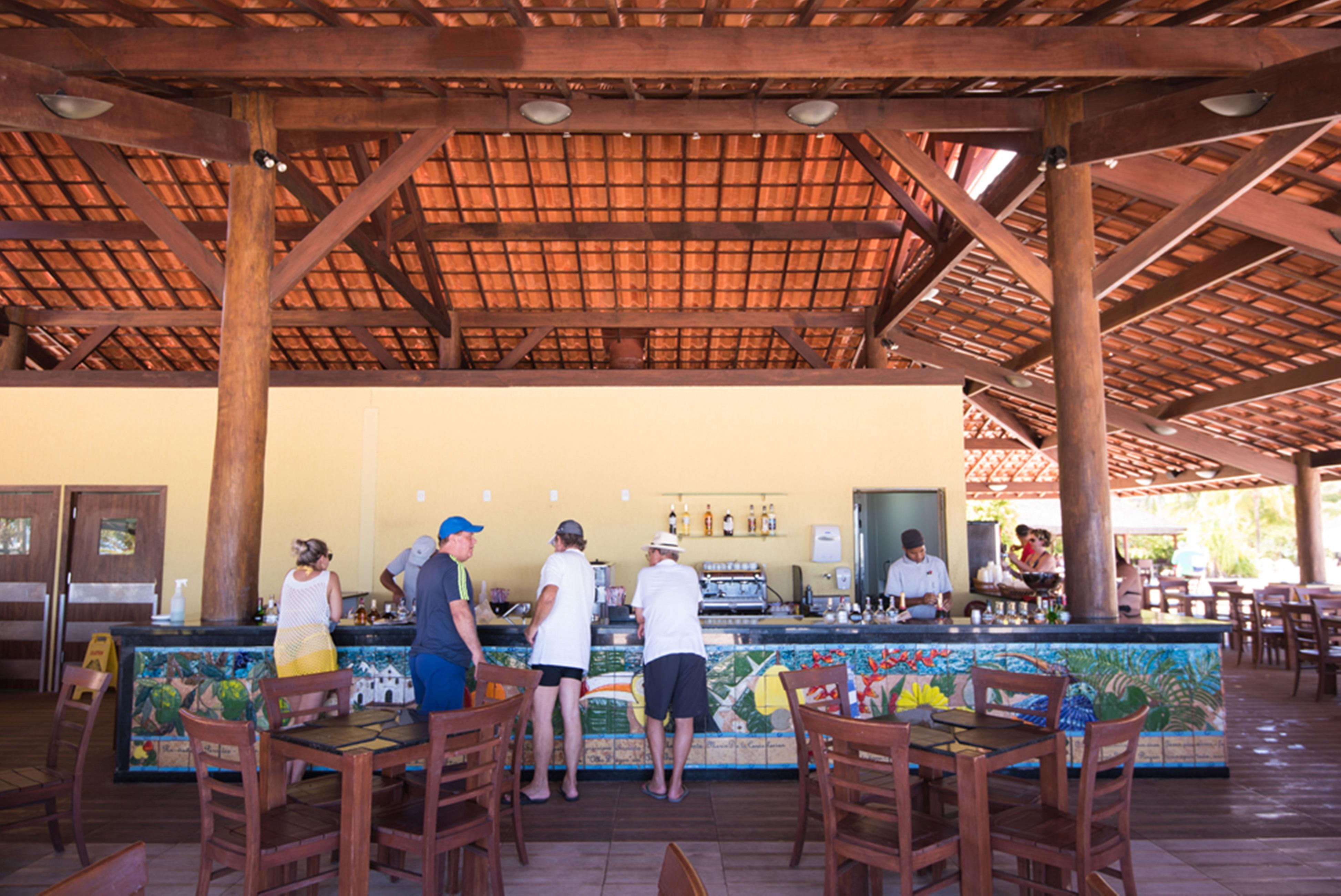 Vila Gale Cabo Cabo de Santo Agostinho Zewnętrze zdjęcie The buffet at the resort