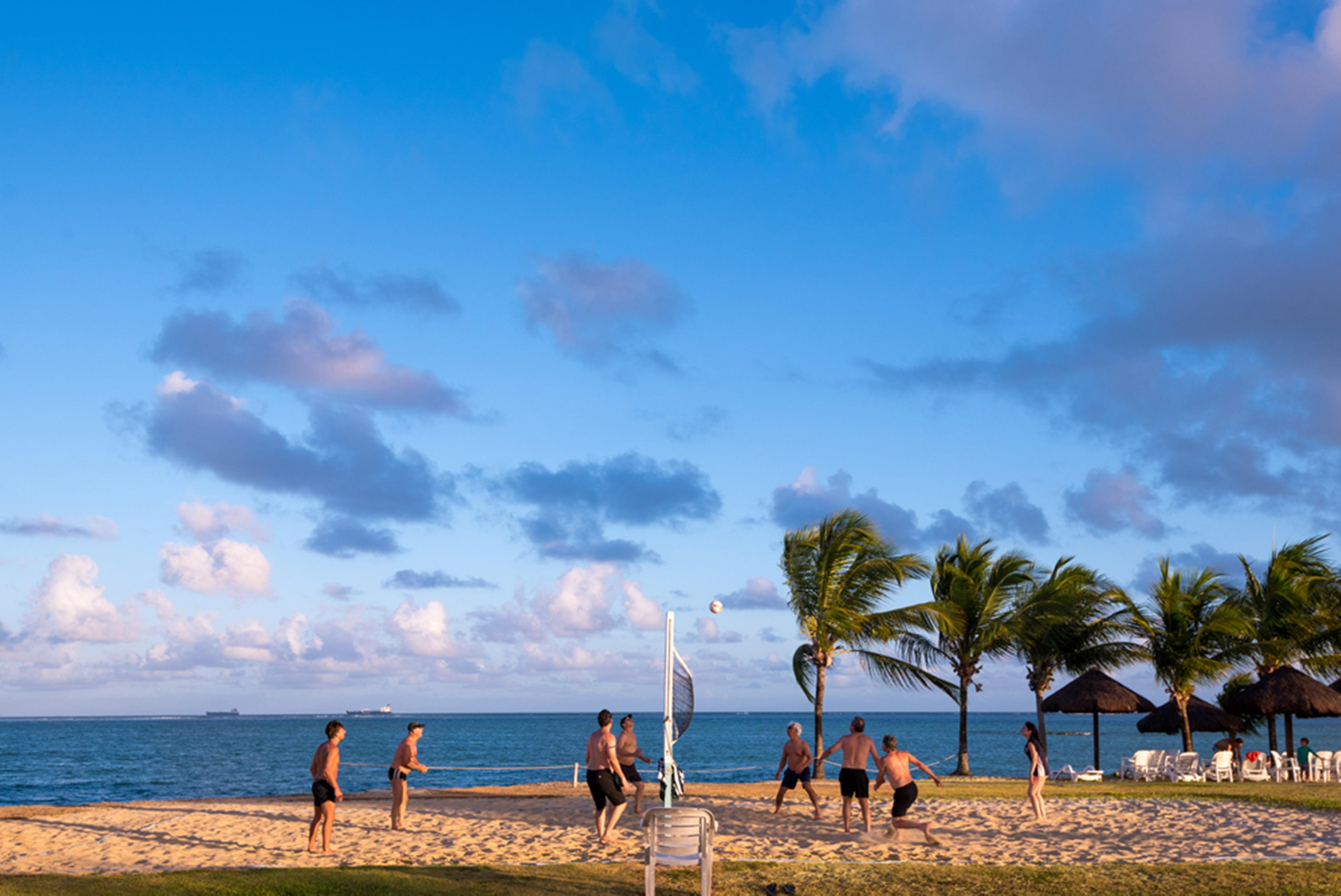 Vila Gale Cabo Cabo de Santo Agostinho Zewnętrze zdjęcie Beach volleyball in San Juan