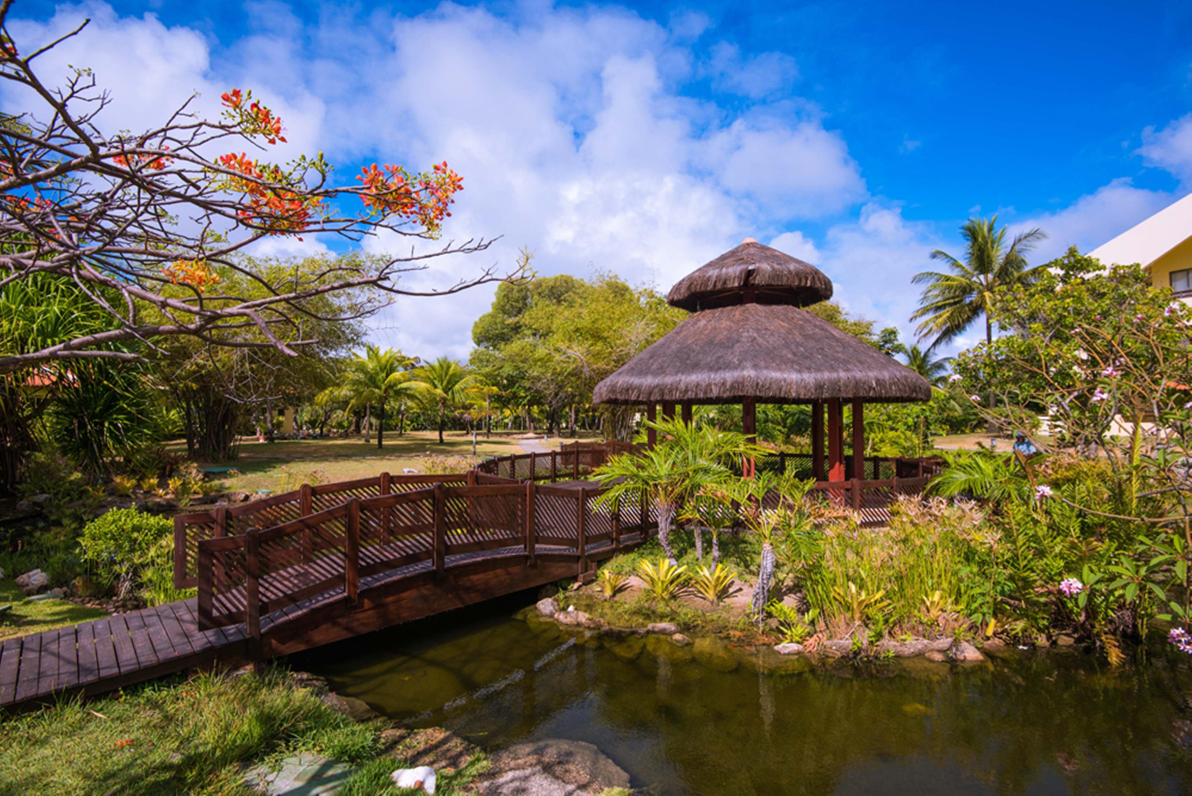 Vila Gale Cabo Cabo de Santo Agostinho Zewnętrze zdjęcie The park's Japanese garden